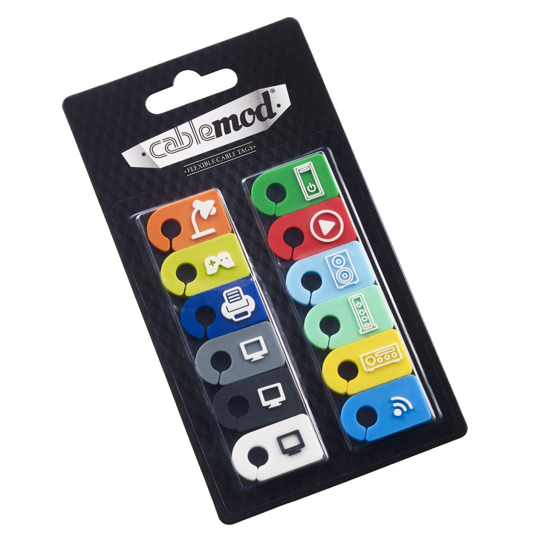 CableMod Cable Tag Kit - Series 1 for EU Customers