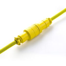 CableMod Pro Coiled Keyboard Cable (Dominator Yellow, USB A to USB Type C, 150cm)