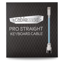 CableMod Pro Straight Keyboard Cable (Blueberry Cheesecake, USB A to USB Type C, 150cm)