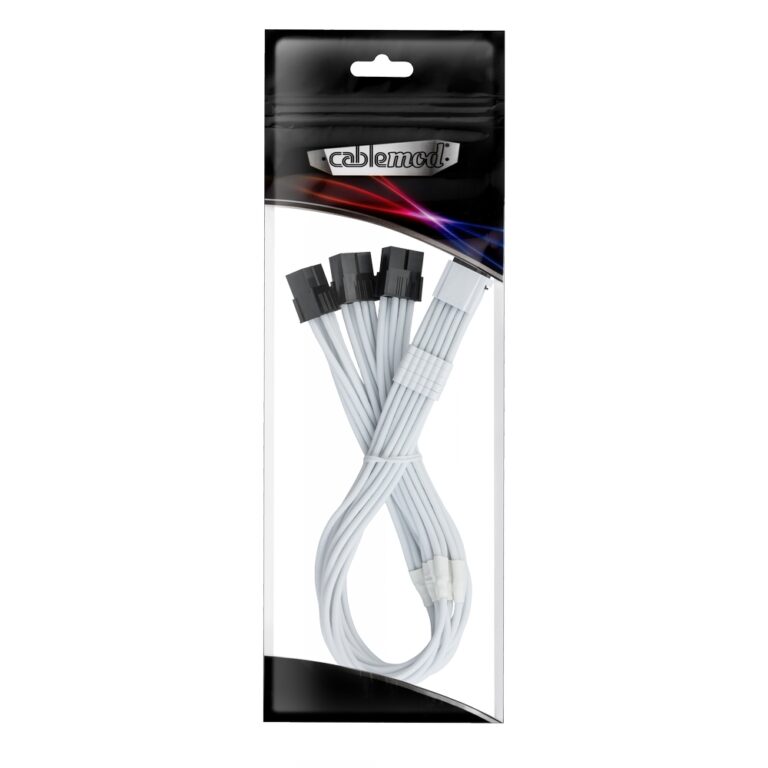 CableMod Pro ModMesh 12VHPWR StealthSense PCIe Cable Extension (16pin to Triple 8pin, 45cm