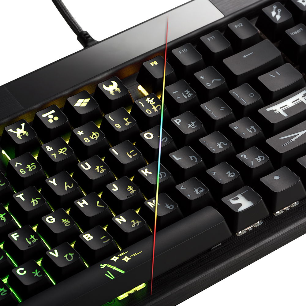 CableMod Premium ABS Laser Keycap Set CM Egypt (Black, OEM Profile