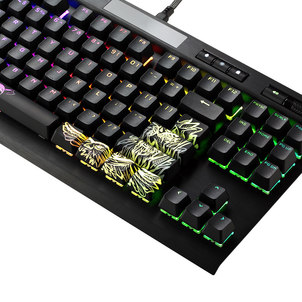 CableMod Premium ABS Laser Modifier Keycap Set CM Berserker Thor vs