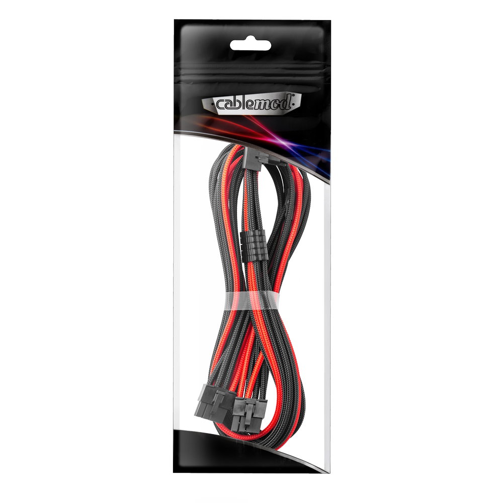 CableMod RT-Series Pro ModMesh Sleeved 12V-2x6 12VHPWR 90 Degree
