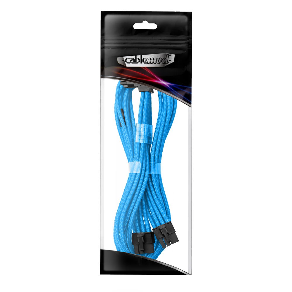 CableMod C-Series Pro ModMesh Sleeved 12VHPWR 90 Degree