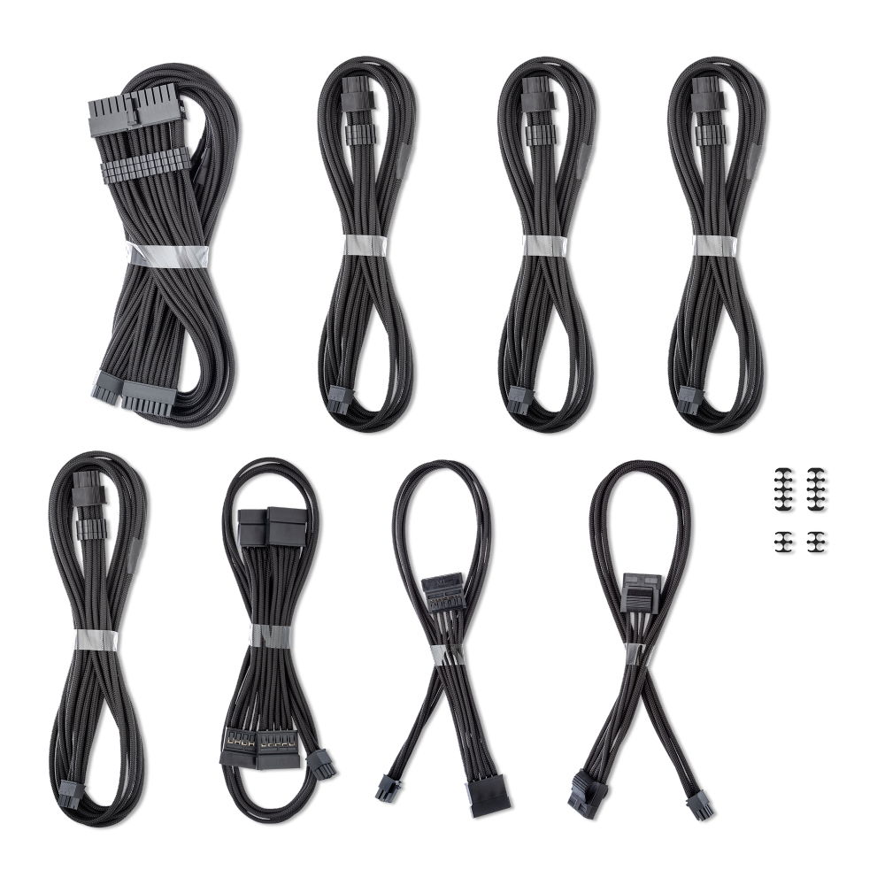 Corsair PC用電源 &amp;Cablemod Cable Kit セット Amazon.com: CableMod C-Series Classic ModFlex Sleeved Cable