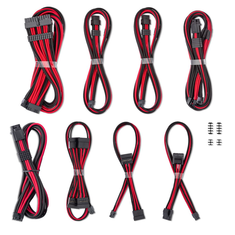 CableMod E-Series Pro ModFlex Sleeved 12V-2x6 12VHPWR Dual